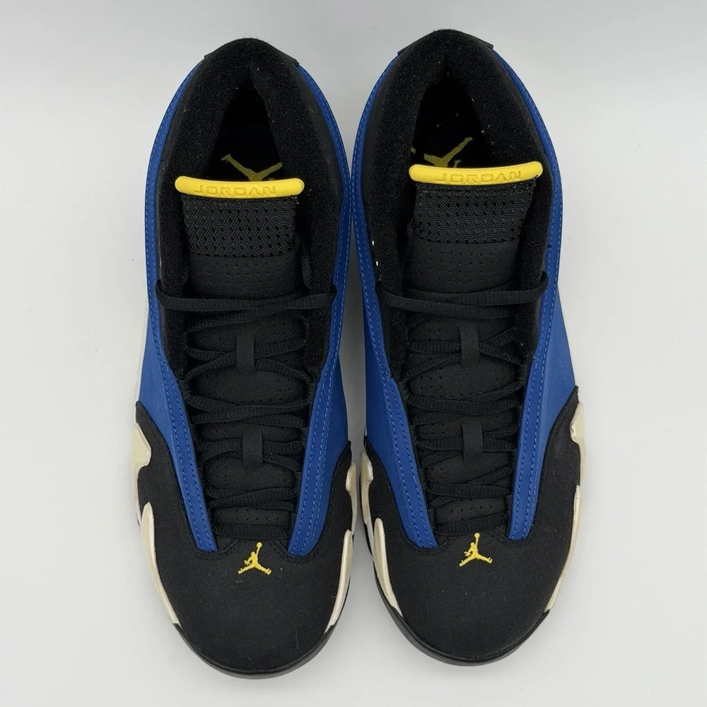 Jordan 14 Retro Low Laney (2015) 807511-405 Size 10.5 With OG Box